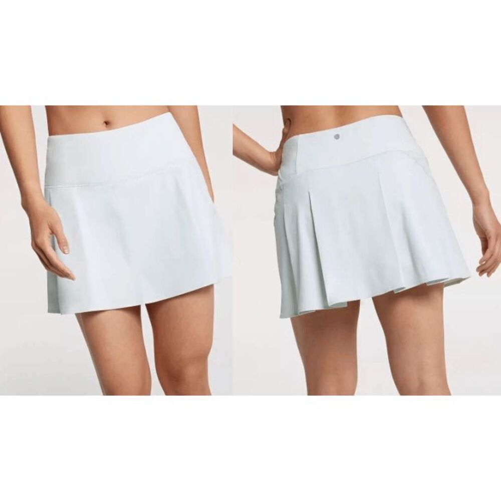 CALIA Women's UPF 50+  Double Layer Mesh Performance Skort Mint L